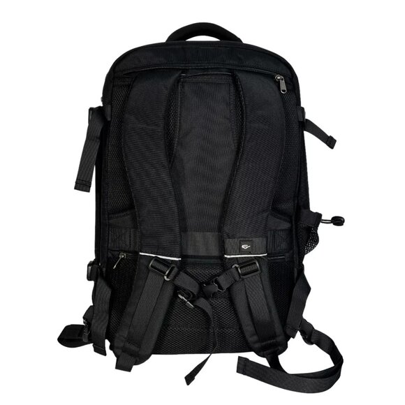 Maelstrom KB-05 Unisex Black Nylon Adjustable Strap Travel Backpack - Picture 6 of 13